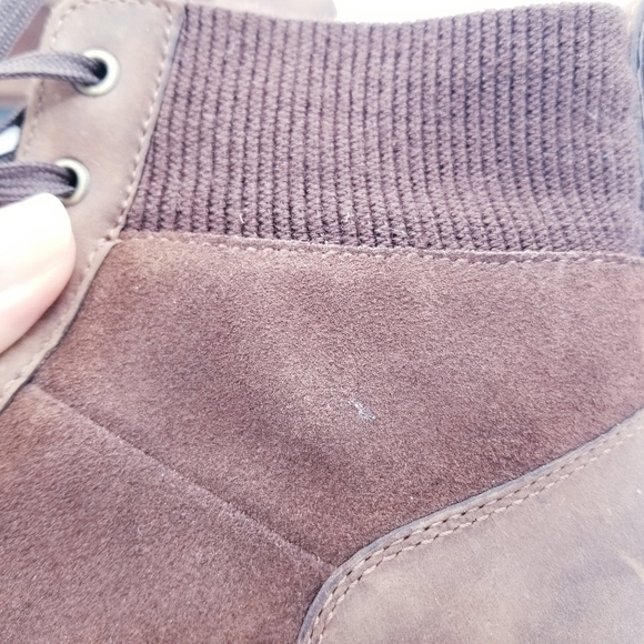 UGG Cayli Waterproof Ankle Boots - Brown - size 7.5 - Picture 11 of 14